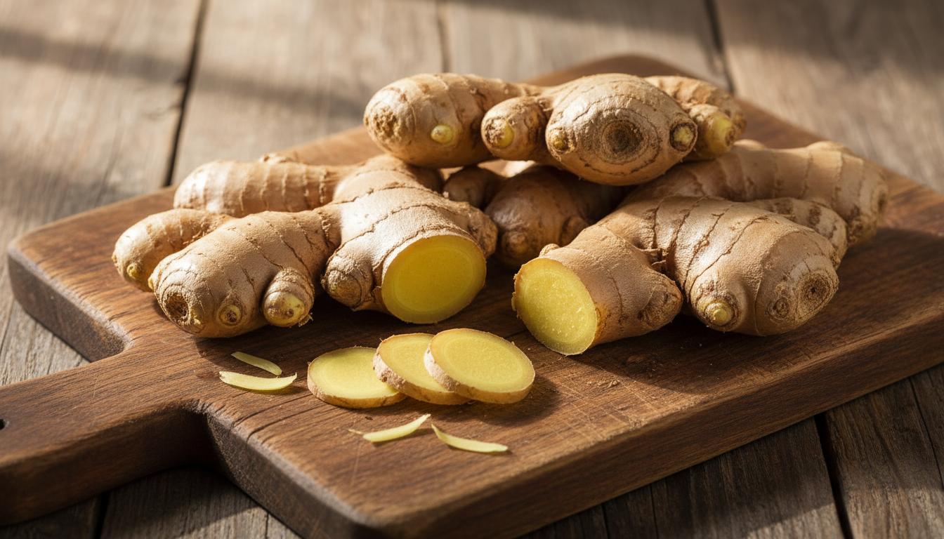 Raw Ginger Fresh from Farm